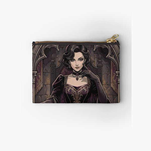 Item preview, Gothic Dark Queen Vampire Royalty Portrait Illustration designed and sold by AmazingEG.