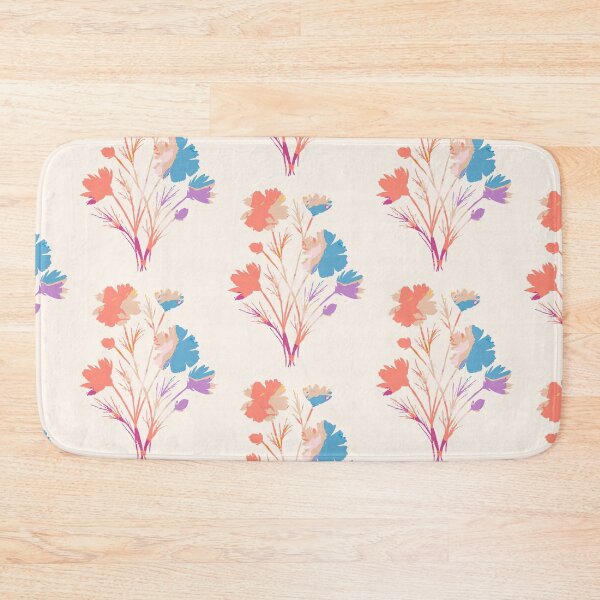 Item preview, Colorful Floral Stencil Pouring Art designed and sold by GAP90.