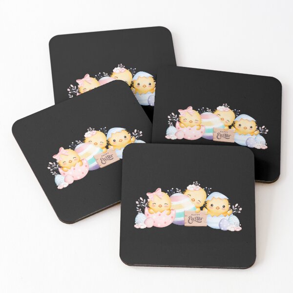 Item preview, Adorable Easter Chicks and Eggs - Cute Kawaii Spring Graphic Gift designed and sold by FuzionRaptor.