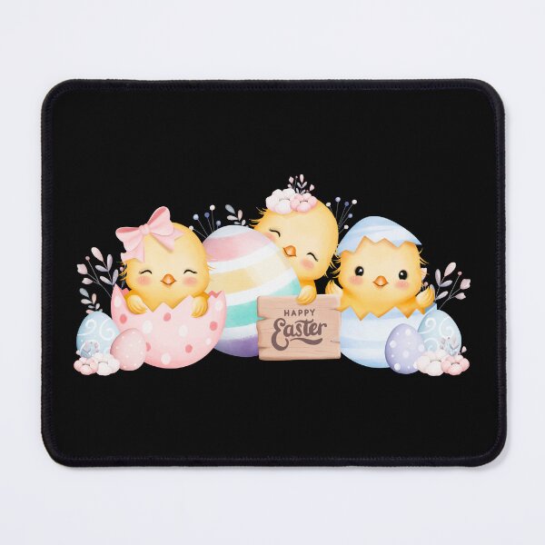 Item preview, Adorable Easter Chicks and Eggs - Cute Kawaii Spring Graphic Gift designed and sold by FuzionRaptor.