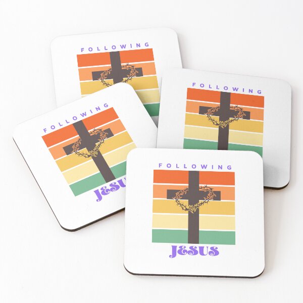 Item preview, Following Jesus Crown of Thorns on Cross designed and sold by threadsjam.