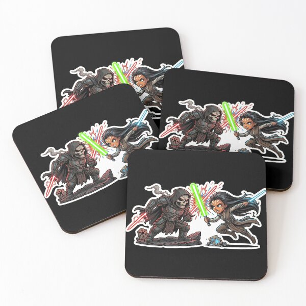 Item preview, Epic Duel Cartoon Caricature Style Marauder and Guardian designed and sold by Rex Vox.