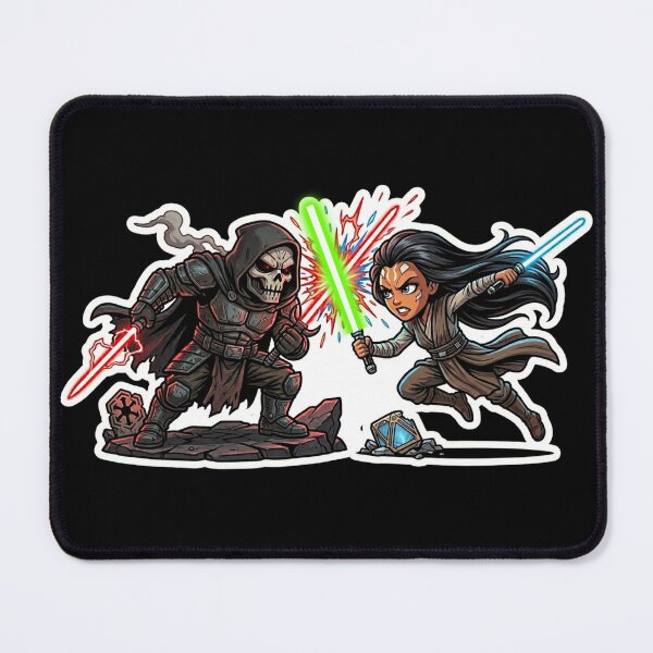 Item preview, Epic Duel Cartoon Caricature Style Marauder and Guardian designed and sold by Rex Vox.