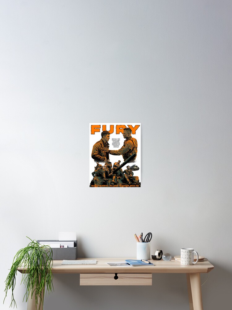 Thumbnail 2 of 3, Poster, Fury designed and sold by arycha.