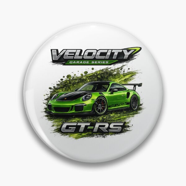 Item preview, Velocity Garage Art – Green Porsche GT-RS | High Performance Sports Car Design designed and sold by VelocityGarage.