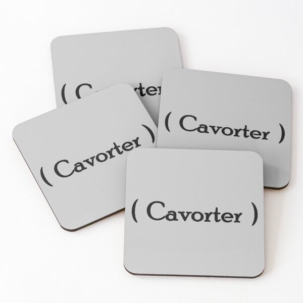 Item preview, Iconic Label - "Cavorter" Black Lettering designed and sold by cousinbessie.