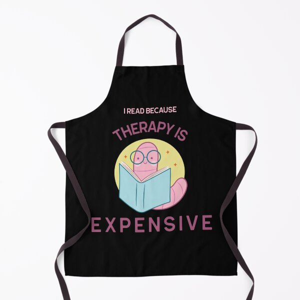 Item preview, I Read Because Therapy is Expensive. Book Mama designed and sold by everydayplay108.