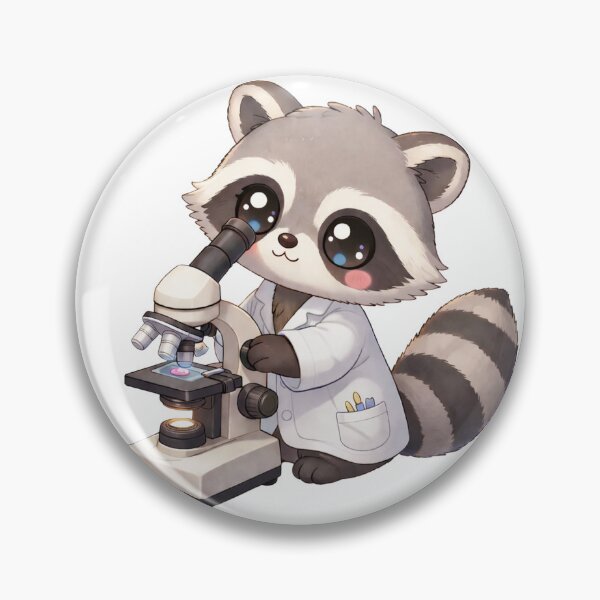 Item preview, Kawaii Raccoon Scientist – Science Cute Lab Week Shirt designed and sold by piotr_chojnacki_art.