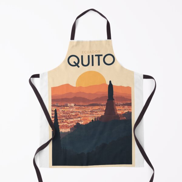 Item preview, Quito Ecuador Travel Poster | Ciudad Mitad del Mundo Arte Minimalista designed and sold by ElartedeNoel.
