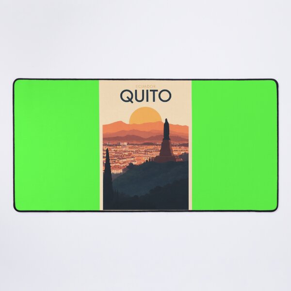 Item preview, Quito Ecuador Travel Poster | Ciudad Mitad del Mundo Arte Minimalista designed and sold by ElartedeNoel.