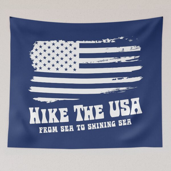 Item preview, Hike the USA Reversed designed and sold by G2Creative.
