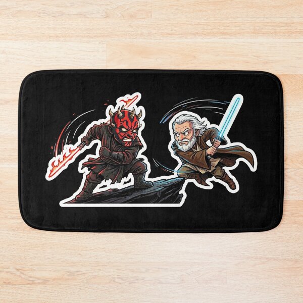 Item preview, Epic Duel Cartoon Caricature Style Maul and Ben designed and sold by Rex Vox.