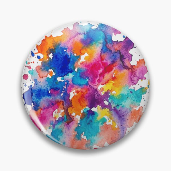 Artikelvorschau, Lebhafte Aquarellspritzer – Abstrakte Fluid-Art-Komposition entworfen und verkauft von WowDezign.