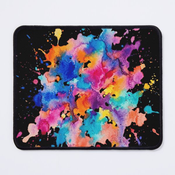 Item preview, Vibrant Watercolor Splashes - Abstract Fluid Art Composition designed and sold by WowDezign.