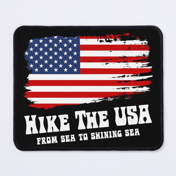 Item preview, Hike the USA Reversed Text designed and sold by G2Creative.