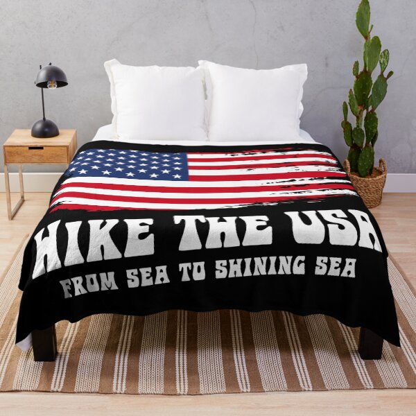Item preview, Hike the USA Reversed Text designed and sold by G2Creative.