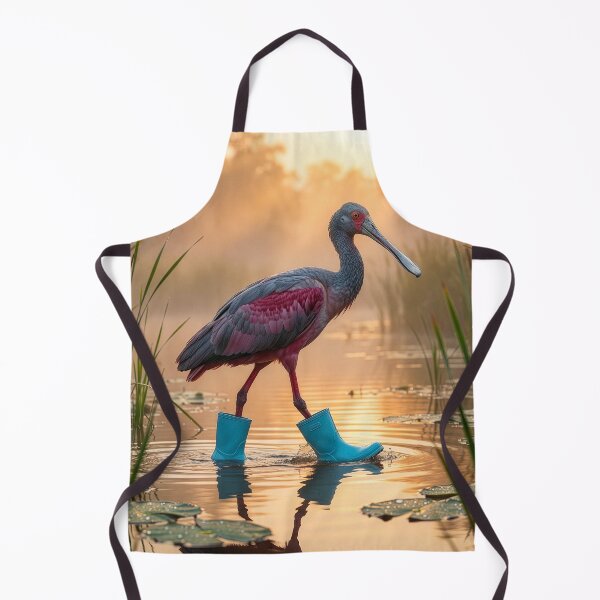 Item preview, Roseate Spoonbill Wins Battle Against Swamp Foot designed and sold by Tridentulus.