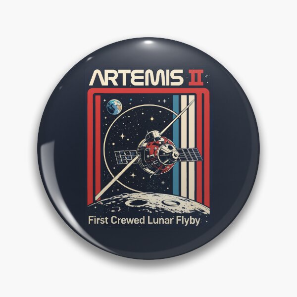 Item preview, Artemis II Retro Lunar Flyby designed and sold by Antagonia.