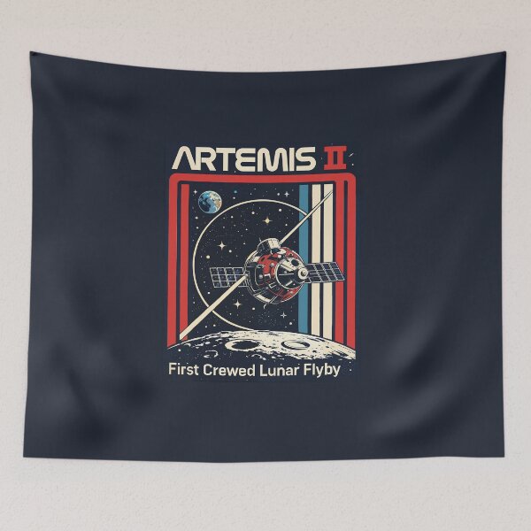 Item preview, Artemis II Retro Lunar Flyby designed and sold by Antagonia.