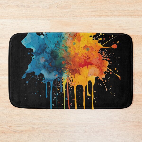 Item preview, Vibrant Watercolor Splashes - Abstract Fluid Art Composition designed and sold by WowDezign.