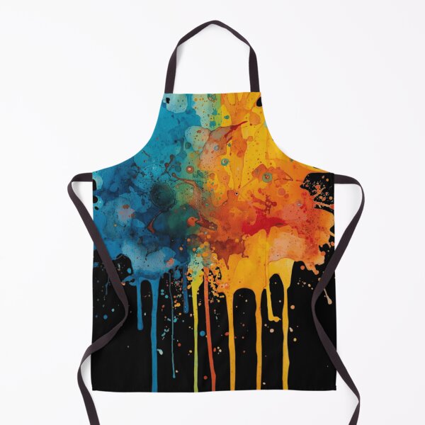 Item preview, Vibrant Watercolor Splashes - Abstract Fluid Art Composition designed and sold by WowDezign.