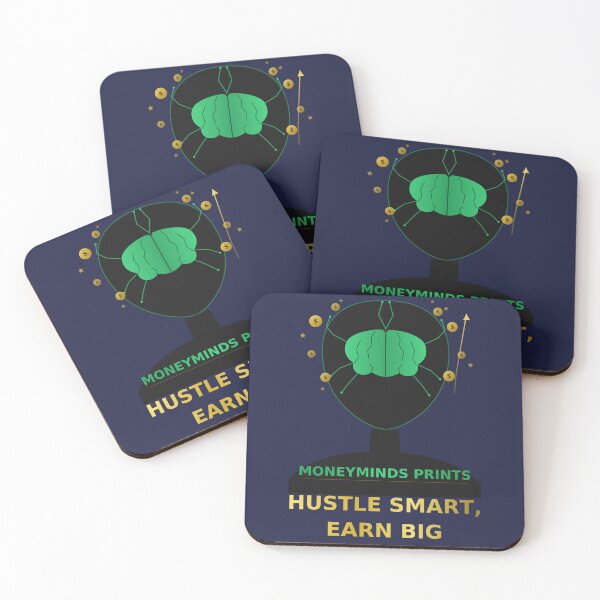 Item preview, Hustler's Mindset Motivational Design designed and sold by MoneyMinds Prints.