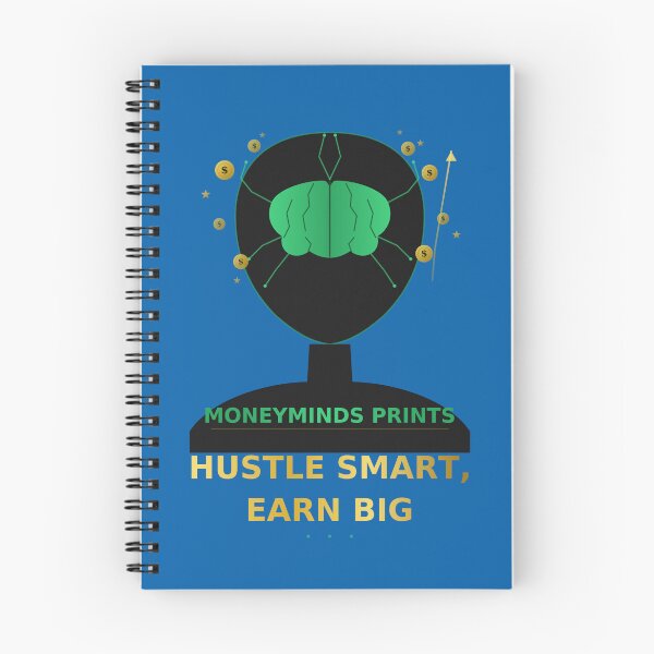 Item preview, Hustler's Mindset Motivational Design designed and sold by MoneyMinds Prints.