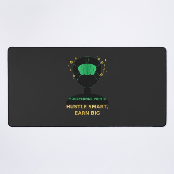 Item preview, Hustler's Mindset Motivational Design designed and sold by MoneyMinds Prints.