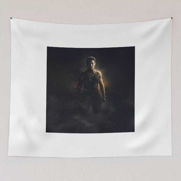 Item preview, Dark Cinematic Hero in Sparks - Epic Fantasy Warrior Art designed and sold by Yogeshrock.