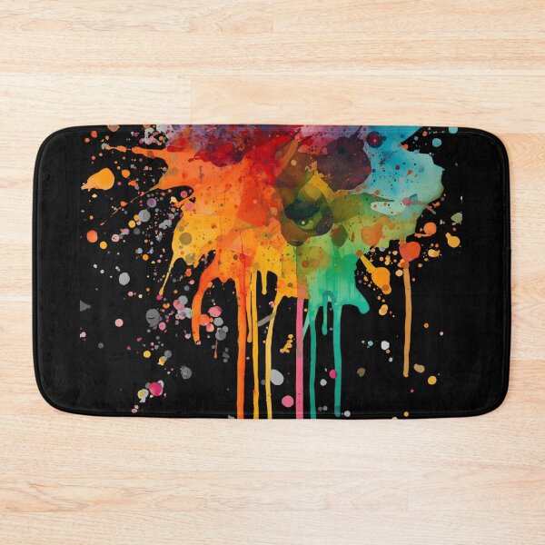 Item preview, Vibrant Watercolor Splashes - Abstract Fluid Art Composition designed and sold by WowDezign.