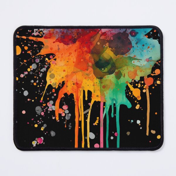 Item preview, Vibrant Watercolor Splashes - Abstract Fluid Art Composition designed and sold by WowDezign.