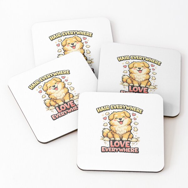 Item preview, Hair Everywhere Love Everywhere Funny Pet Design designed and sold by StyleLap.