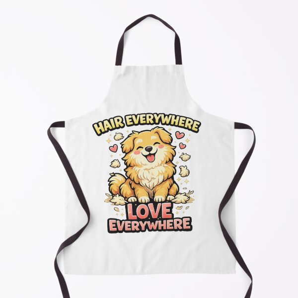 Item preview, Hair Everywhere Love Everywhere Funny Pet Design designed and sold by StyleLap.