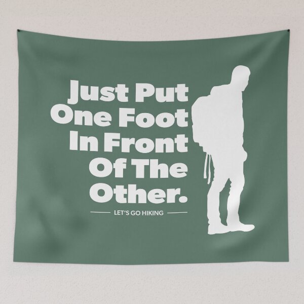 Item preview, One Foot in Front of the Other Color Male/Reversed designed and sold by G2Creative.