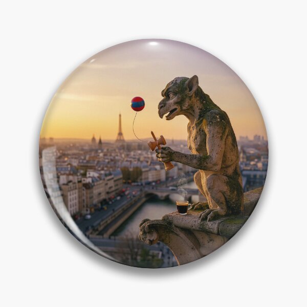Item preview, Notre Dame Gargoyle Keeps Busy designed and sold by Tridentulus.