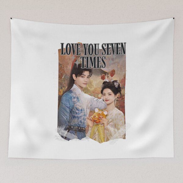 Item preview, Love You Seven Times Chinese drama Cdrama Chinese Drama Wuxia Hanfu Historical Modern designed and sold by AJUNICE STUDIO.