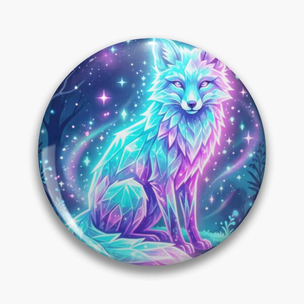 Item preview, Neon Wolf Howling Moon Electric Art designed and sold by QuirkyCosmos.