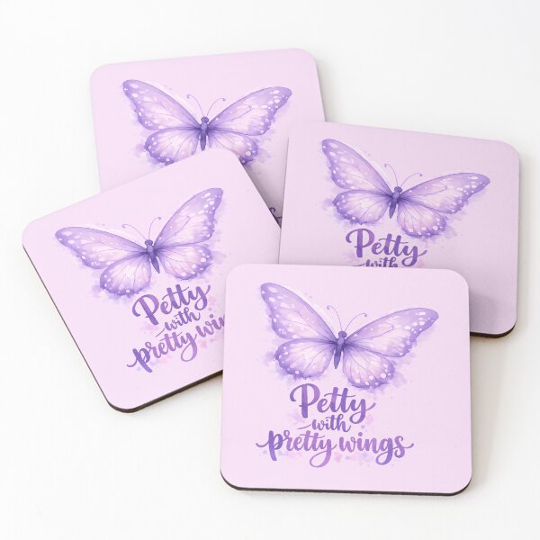 Item preview, Purple Butterfly Watercolor Funny Aesthetic designed and sold by JessArty ⭐⭐⭐⭐⭐.