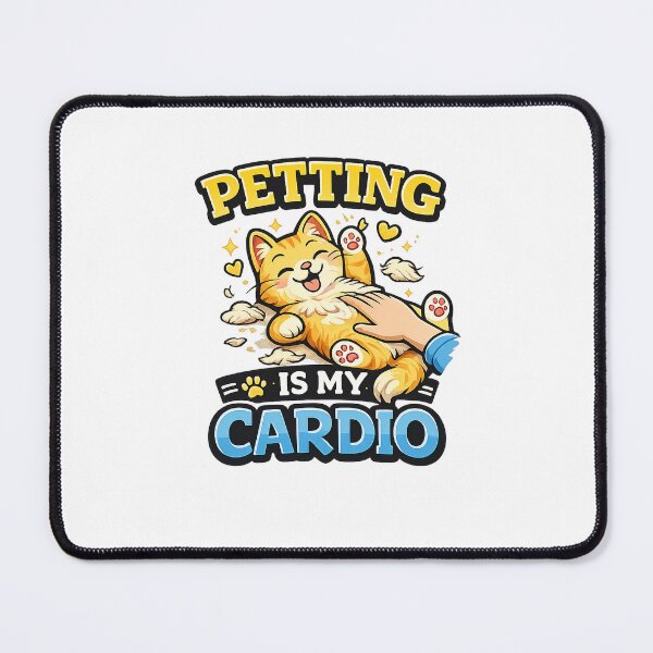 Item preview, Petting Is My Cardio Funny Pet Lover Design designed and sold by StyleLap.