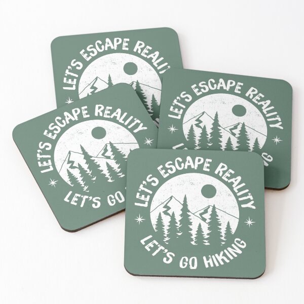 Item preview, Let's Escape Reality - Let's Go Hiking Reversed designed and sold by G2Creative.