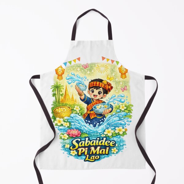 Item preview, Sabaidee Pi Mai – Lao Boy Water Festival Pi Mai Lao Shirt designed and sold by AC Artwear.