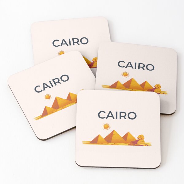 Item preview, Cairo Egypt Travel Pyramids and Sphinx Design designed and sold by Inkworksbyshery.