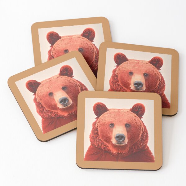 Item preview, bear portrait designed and sold by Creative Visualize.