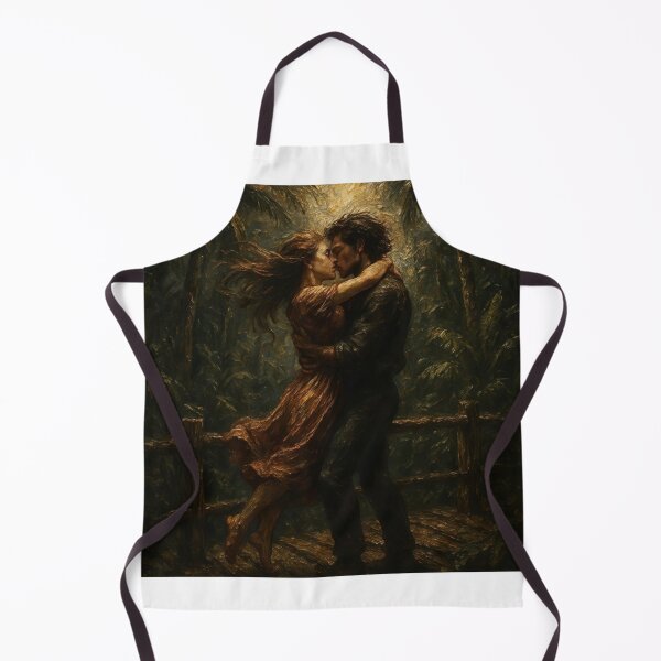 Item preview, Passionate Embrace - Vintage Romantic Oil Painting Art designed and sold by Yogeshrock.
