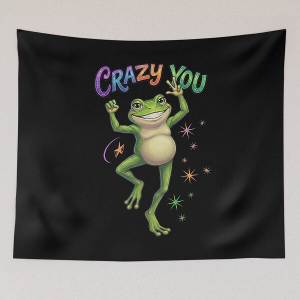 Item preview, CRAZY DANCING TOAD, IN A GOOD MODE! designed and sold by SharingLove.