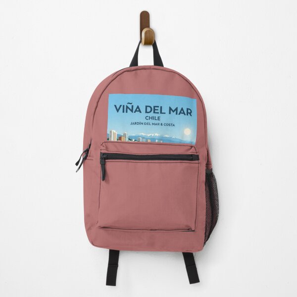 Item preview, Viña del Mar Chile Vintage Retro Travel Poster Art designed and sold by ElartedeNoel.