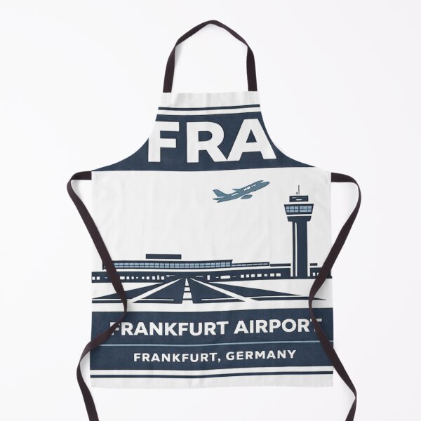 Item preview, FRA Frankfurt Airport Sticker Magnet Germany Aviation Design designed and sold by CLOUTKULT.