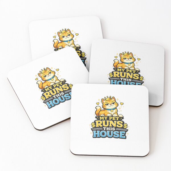 Item preview, My Pet Runs This House Funny Pet Owner Design designed and sold by StyleLap.