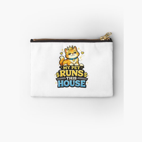 Item preview, My Pet Runs This House Funny Pet Owner Design designed and sold by StyleLap.