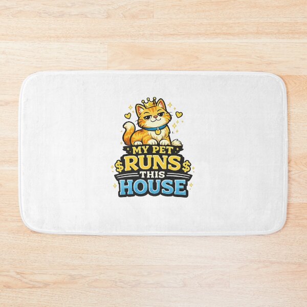 Item preview, My Pet Runs This House Funny Pet Owner Design designed and sold by StyleLap.